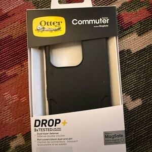OtterBox Commuter Series Black Case for iPhone 16 pro